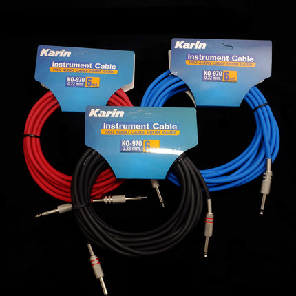 KO970 - 6 Meter Instrument Cable (Red)