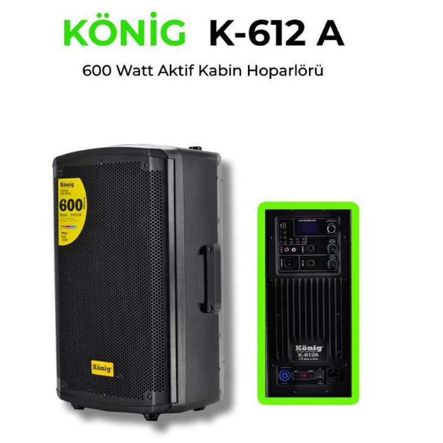 König K-612/A 12'' 600W Active Cabinet