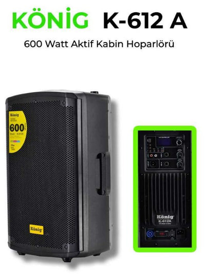 König K-612/A 12'' 600W Active Cabinet