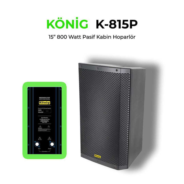 König K-815 15'' 800W Passive Cabinet