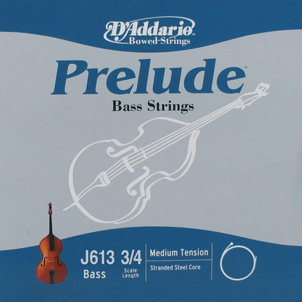 DADDARIO J613 KONTRABAS TEK TEL, 3/4, PRELUDE, A-(LA),  MEDIUM