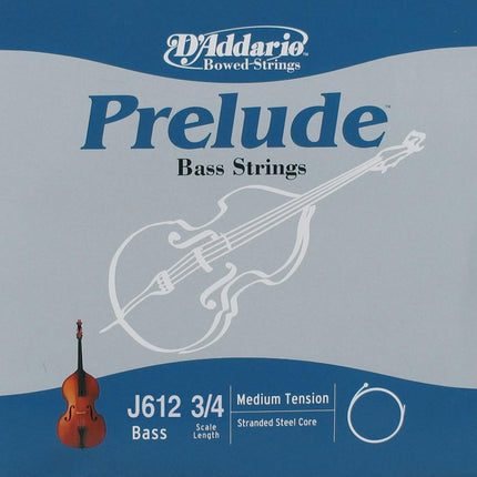 DADDARIO J612 KONTRABAS TEK TEL, 3/4, PRELUDE, D-(RE), MEDIUM
