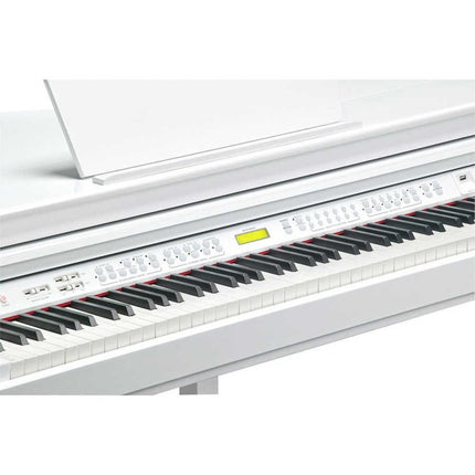 Kurzweil KAG100 Glossy White Digital Grand Piano 