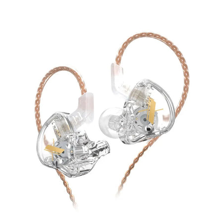 KZ EDX In-Ear Monitor Kulak İçi Kulaklık (Crystal-Şeffaf)