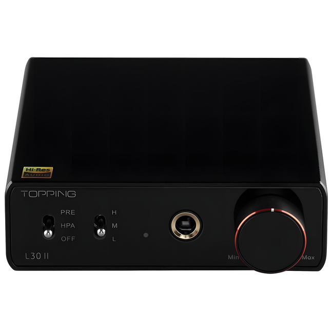 L30 II NFCA Headphone Amplifier Preamplifier | Black