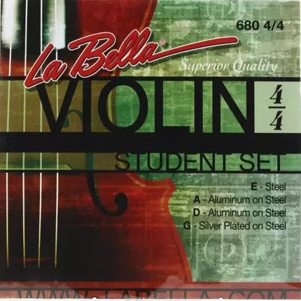 La Bella 680 Violin Set Strings 