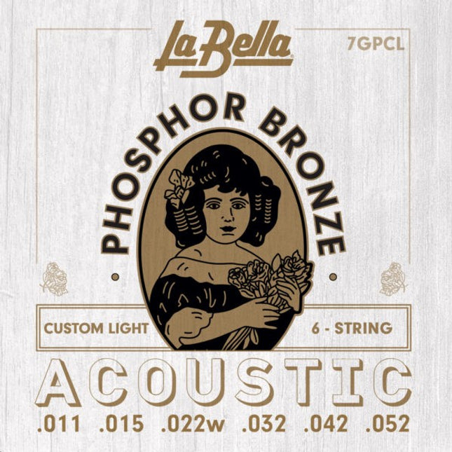 La Bella 7GPCL Akustik Gitar Teli (11-52)