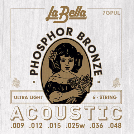La Bella 7GPUL Acoustic Guitar String (09-48) 