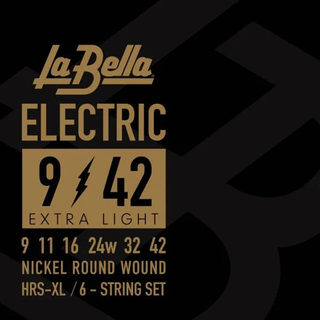 La Bella HRS-XL Extra Light Electric Guitar String (0.09 - 0.42) 