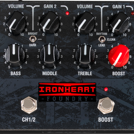 Laney Ironheart IRF-LOUDPEDAL 60W 2 Channel Amp Pedal 