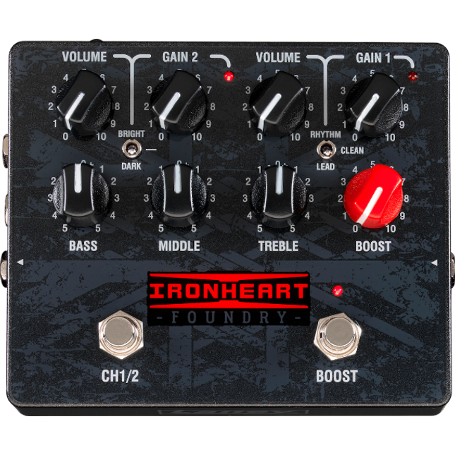Laney Ironheart IRF-LOUDPEDAL 60W 2 Channel Amp Pedal 