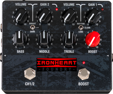 Laney Ironheart IRF-LOUDPEDAL 60W 2 Channel Amp Pedal 