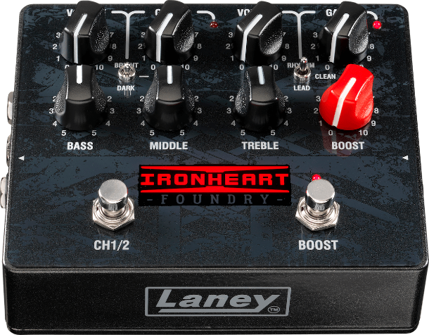 Laney Ironheart IRF-LOUDPEDAL 60W 2 Channel Amp Pedal 