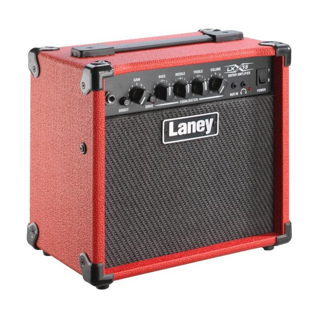 Laney LX15 Red Electric Guitar Amplifier 