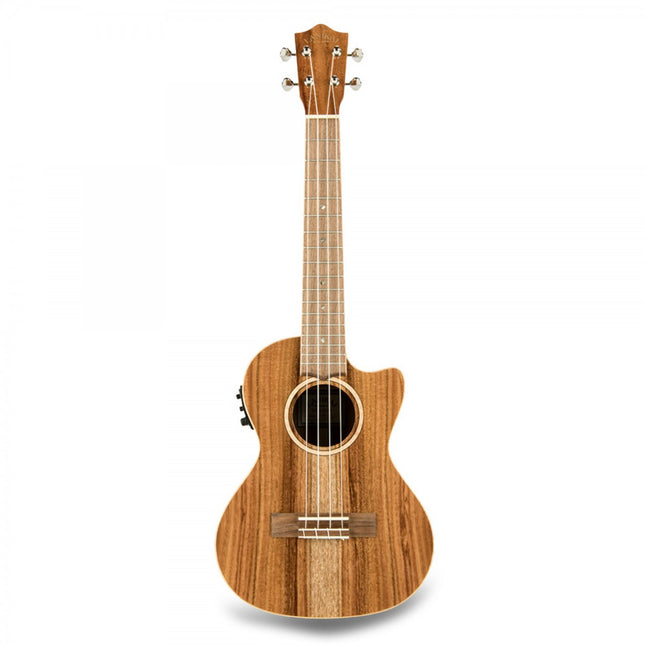 Lanikai ACS-CET Acacia Solid Top Tenor Electric Ukulele 