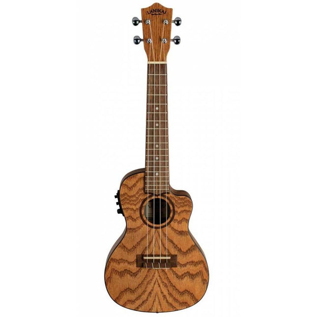 Lanikai OA-CEC Oak Concert Electro Ukulele 