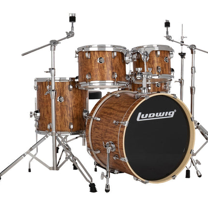 Ludwig Element Evolution LE520010 5 PC 20" Cherry Drum Set 