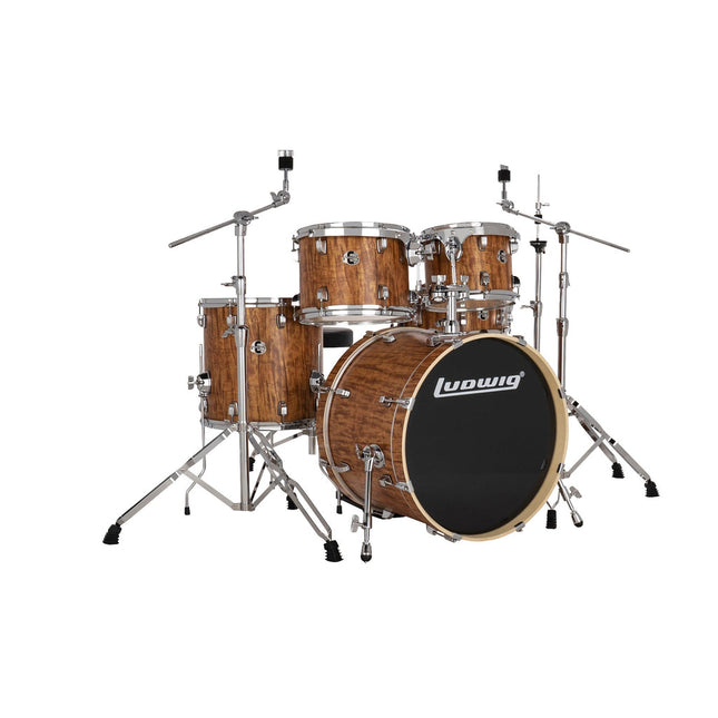 Ludwig Element Evolution LE520010 5 PC 20" Cherry Drum Set 