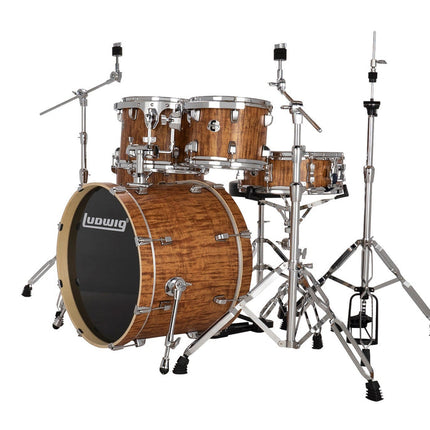 Ludwig Element Evolution LE520010 5 PC 20" Cherry Drum Set 