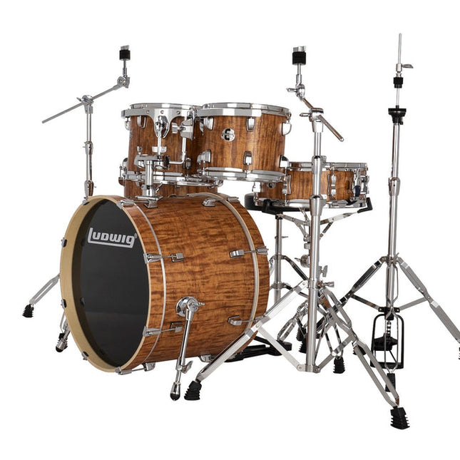 Ludwig Element Evolution LE520010 5 PC 20" Cherry Drum Set 