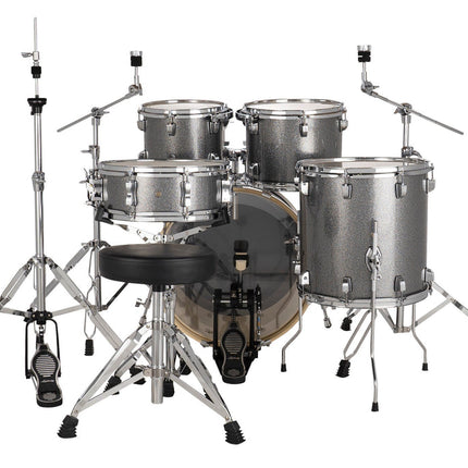 Ludwig Element Evolution LE520028 5 PC 20" Platinum Sparkle Drum Set 