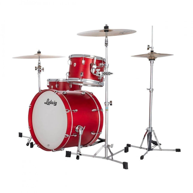 Ludwig Neusonic Downbeat Diablo Red Davul Shell Set