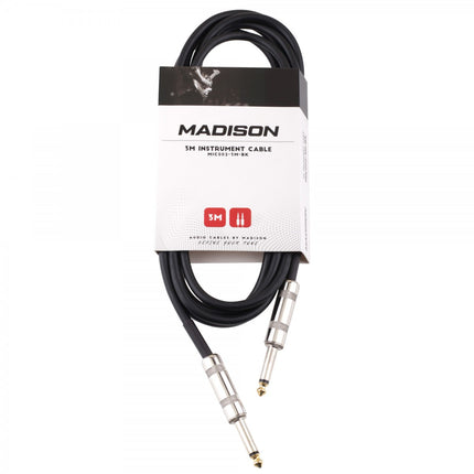 Madison Guitar Cable 3 Meters - BLACK 
