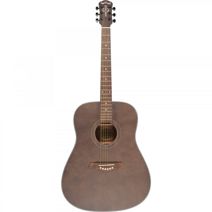 Madison MAG-41M-TBK Trans Black Acoustic Guitar 