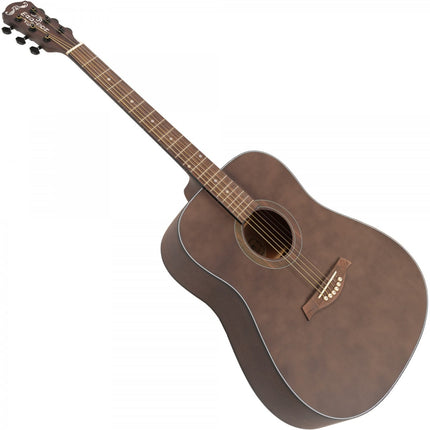 Madison MAG-41M-TBK Trans Black Acoustic Guitar 