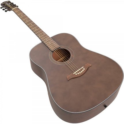 Madison MAG-41M-TBK Trans Black Acoustic Guitar 