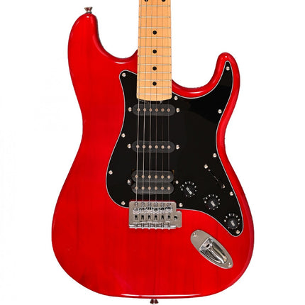 Madison MEG-3TRD Trans Red Burst Electric Guitar 