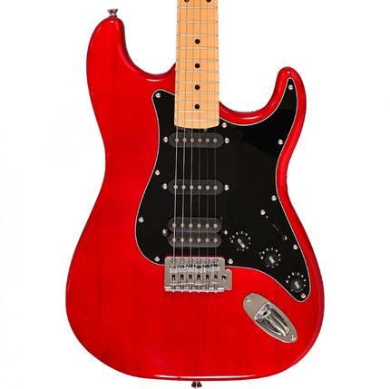 Madison MEG-3TRD Trans Red Burst Electric Guitar 