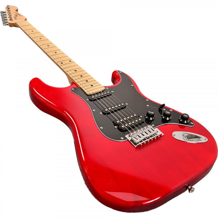 Madison MEG-3TRD Trans Red Burst Electric Guitar 