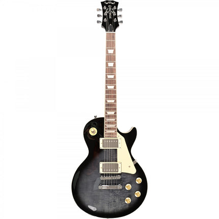 Madison MEG-LPF-TBK Trans Black Electric Guitar 