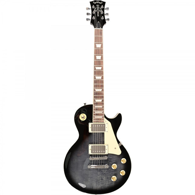 Madison MEG-LPF-TBK Trans Black Electric Guitar 