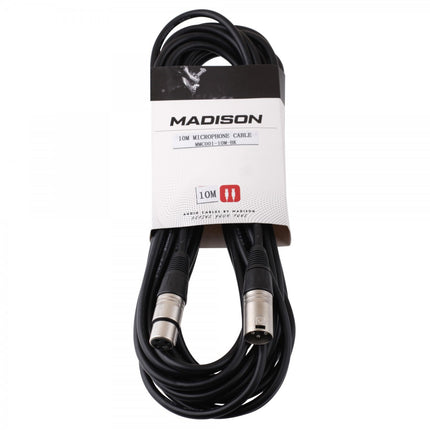 Madison Microphone Cable 10 Meters - BLACK 