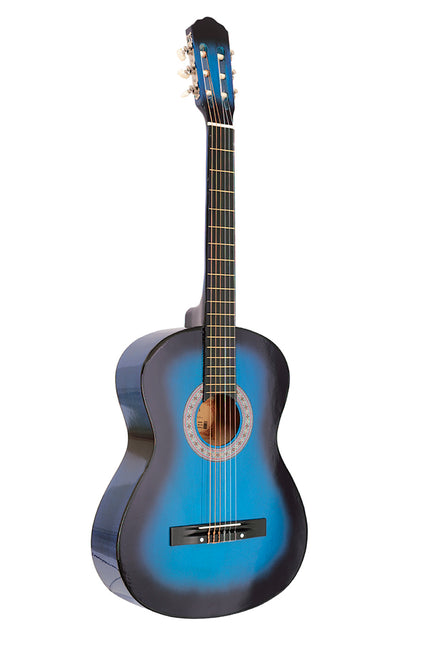 Madrid Mcg-125 Bls-Blue Black 39 Classical Guitar Full Size
