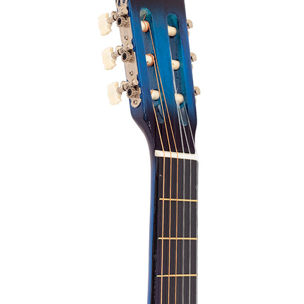 Madrid Mcg-125 Bls-Blue Black 39 Classical Guitar Full Size