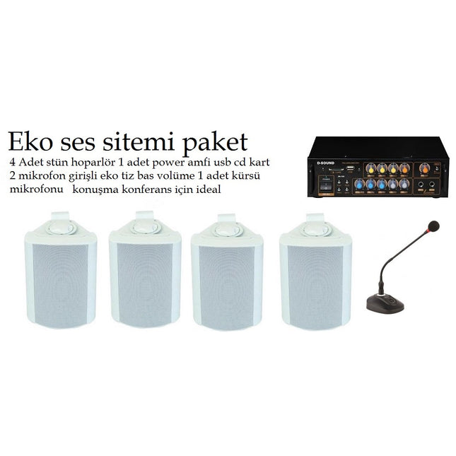 Shop School Mosque Restaurant Eco Sound System Package