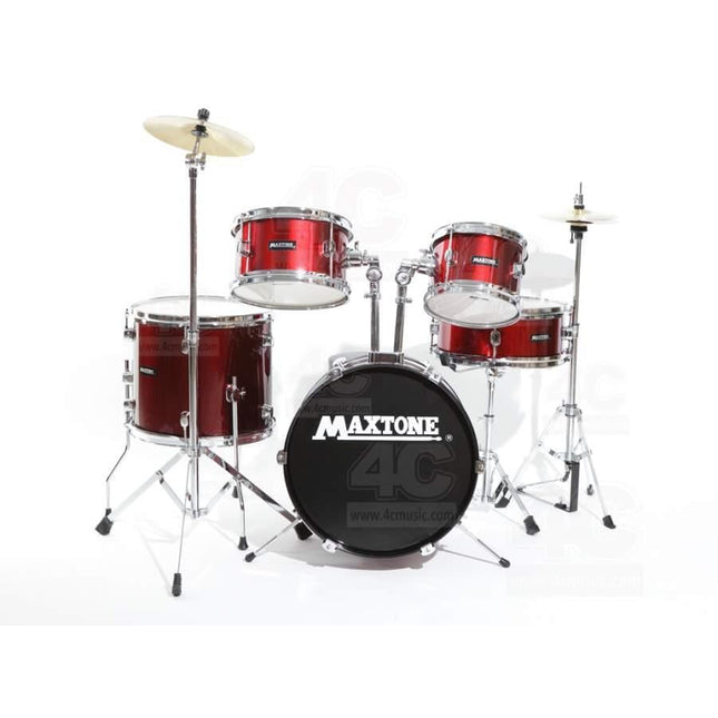 MAXTONE MXC-602MR JUNIOR DAVUL SET METALİK KIRMIZI