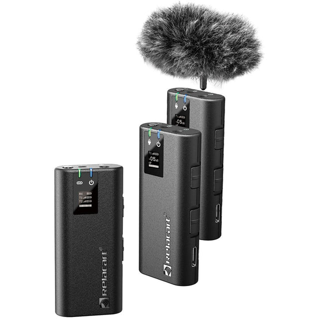 MC2 | 2.4G Wireless Microphone System- Dual Channel