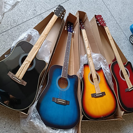 Md-41C Acoustic Guitar Black