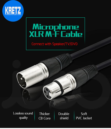 Microphone Cable Xlr-Xlr 01 Metre