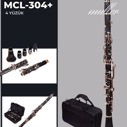 Müller Mcl-304 G Clarinet Luxury Bag 4 Rings