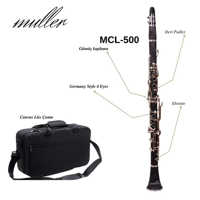 Müller Mcl-5000 Pro G Clarinet 4 Eyes