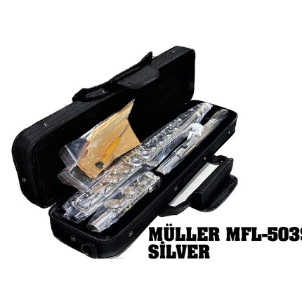 Müller Mfl-503S Yan Flüt Gümüş Kaplama