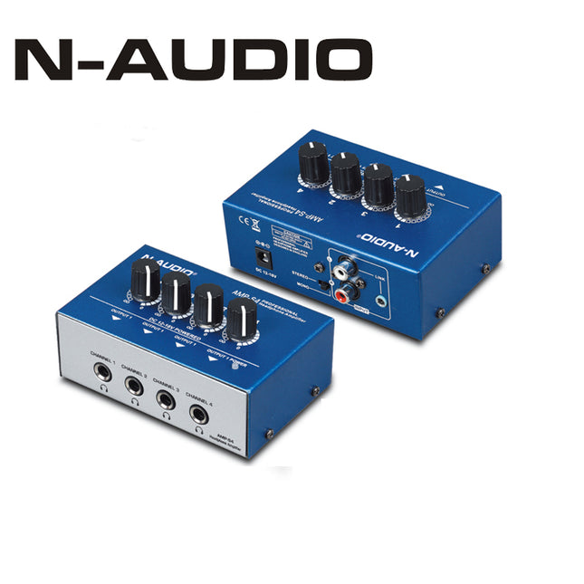 N-Audio Headphone Amplifier Amp-S4(Eu) 4 Channel