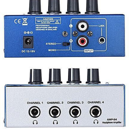 N-Audio Headphone Amplifier Amp-S4(Eu) 4 Channel