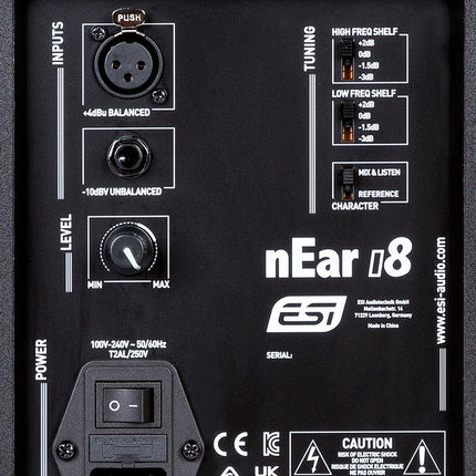 nEar i8 | Top Quality 8'' Studio Reference Monitor | Tek