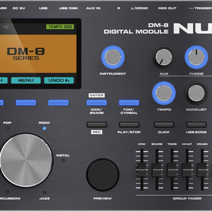 Nux DM-8 Digital Drum Set 